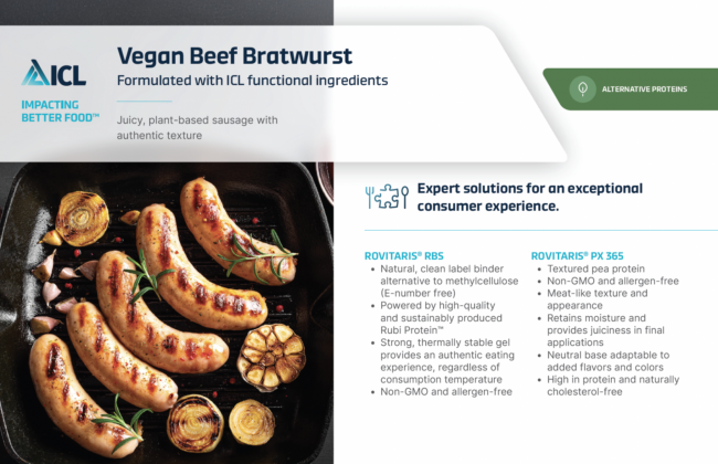 Vegan Beef Bratwurst