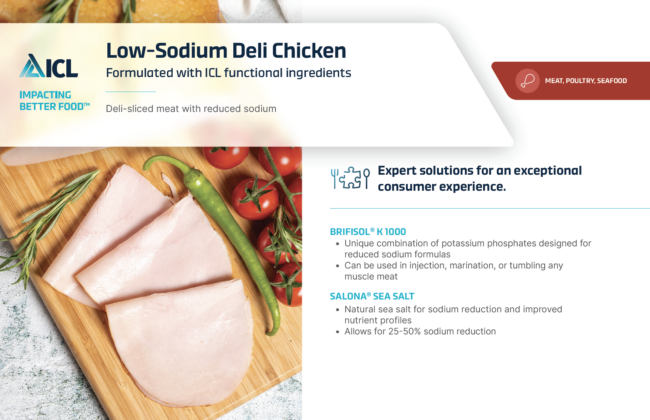 Low-Sodium Deli Chicken