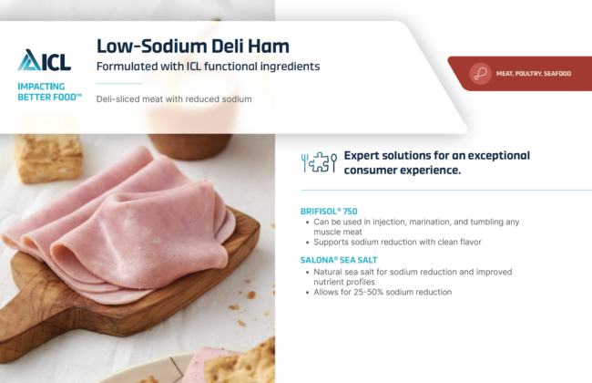 low sodium deli ham
